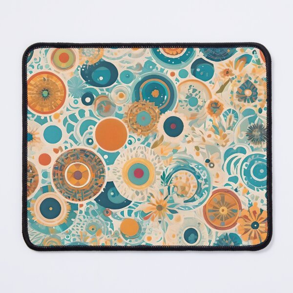Item preview, blue circle art designed and sold by SanchillShop.