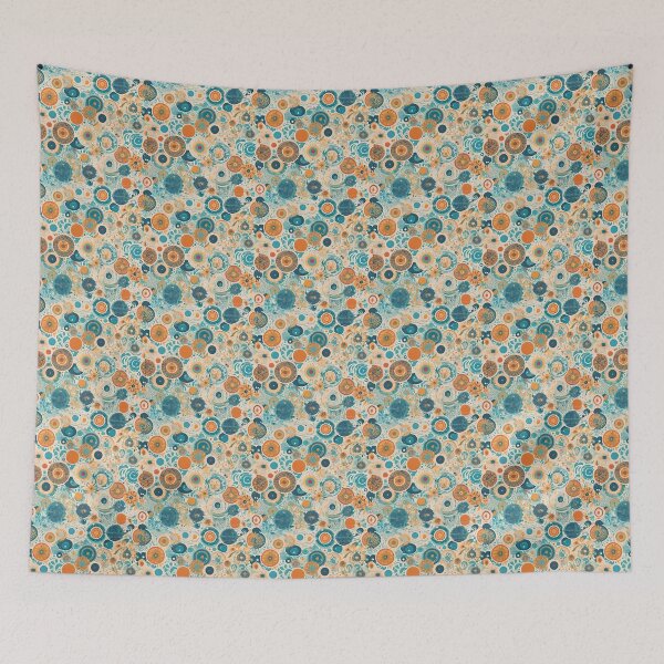 Item preview, blue circle art designed and sold by SanchillShop.