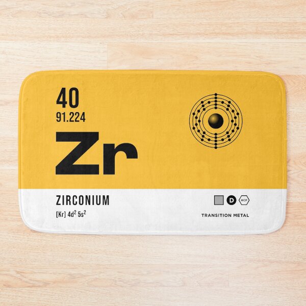 Item preview, 40 Zirconium Periodic Table Element Light designed and sold by VoodooCircus.