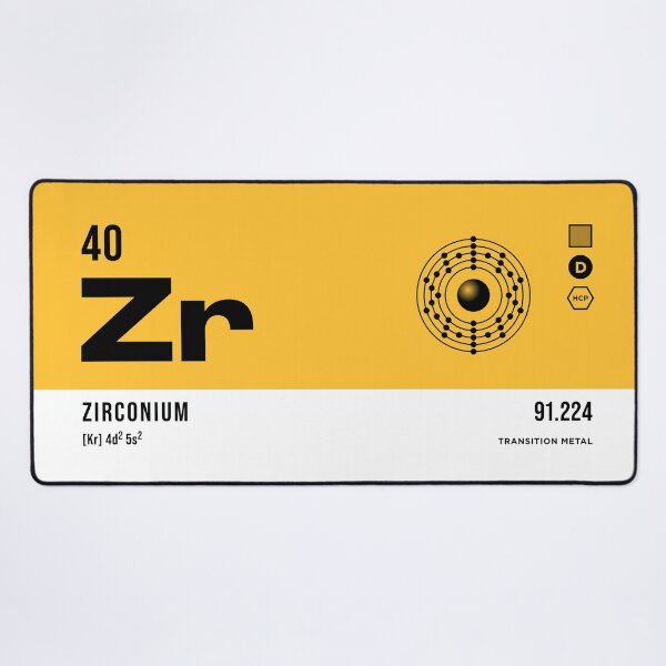 Item preview, 40 Zirconium Periodic Table Element Light designed and sold by VoodooCircus.