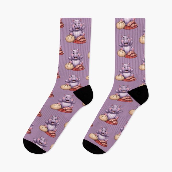Item preview, Cute Hippo Moo-Deng Bouncer – Kawaii Food-Inspired Animal Design designed and sold by champkppwc.