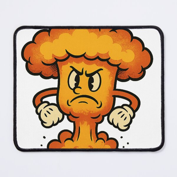 Item preview, Angry Atomic Bomb Cartoon designed and sold by lapart.
