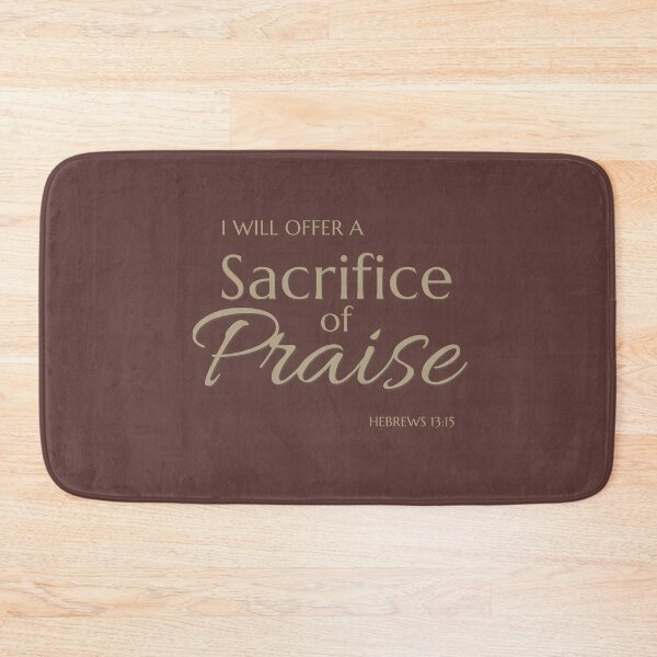 Item preview, Sacrifice of Praise text designed and sold by Prairie Light Media.