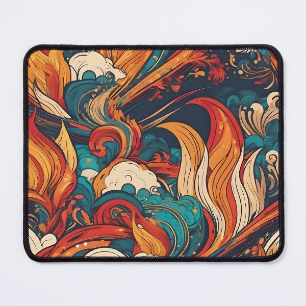 Item preview, Red Flame Art designed and sold by SanchillShop.