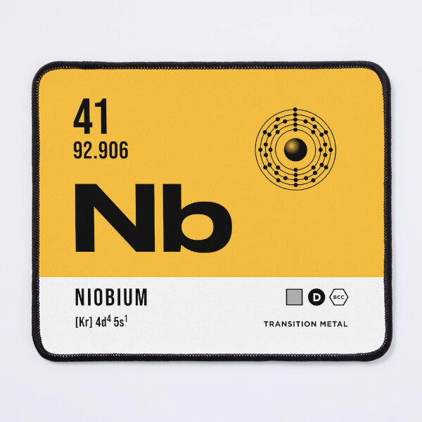 Item preview, 41 Niobium Periodic Table Element Light designed and sold by VoodooCircus.
