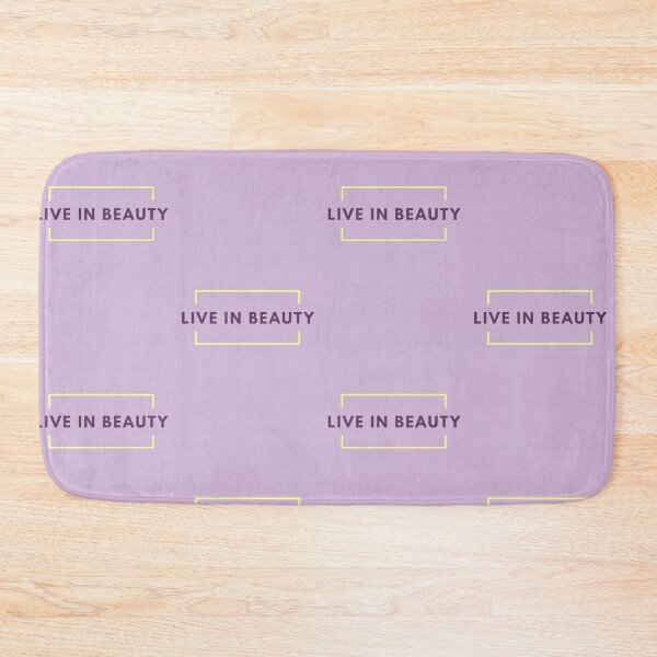 Item preview, Live in Beauty – Inspirational Quote for Mindful Living and Inner Beauty designed and sold by liveinbeauty.