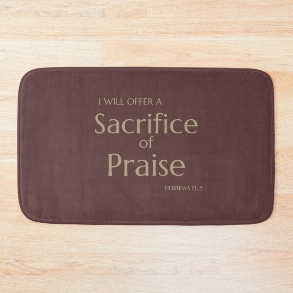 Item preview, Sacrifice of Praise simple designed and sold by Prairie Light Media.