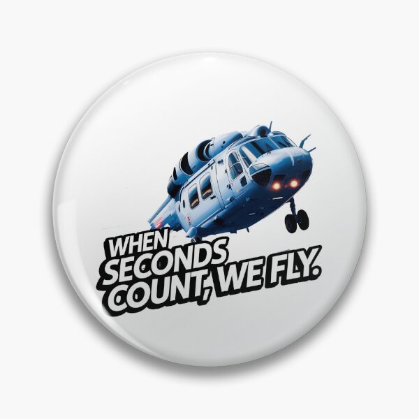 Item preview, Flight Nurse "When Seconds Count, We Fly" designed and sold by CuteDesignables.