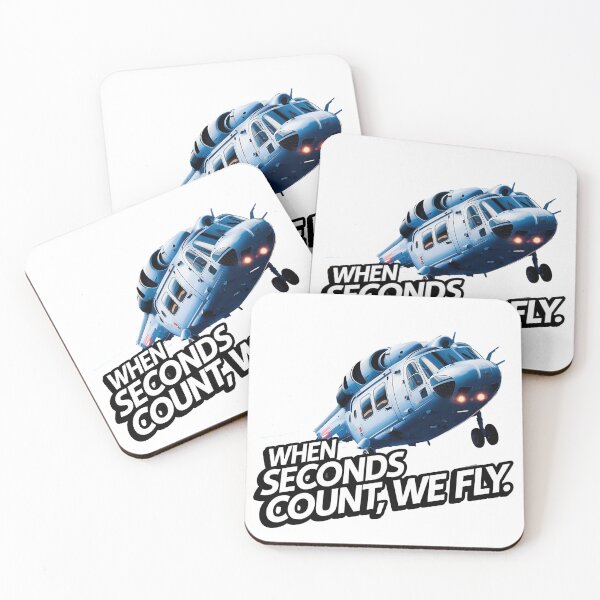 Item preview, Flight Nurse "When Seconds Count, We Fly" designed and sold by CuteDesignables.