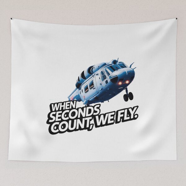Item preview, Flight Nurse "When Seconds Count, We Fly" designed and sold by CuteDesignables.
