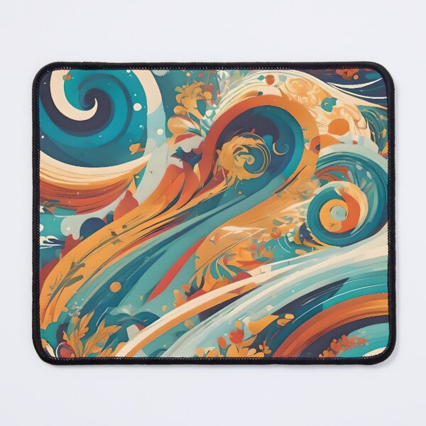 Item preview, color wave art designed and sold by SanchillShop.