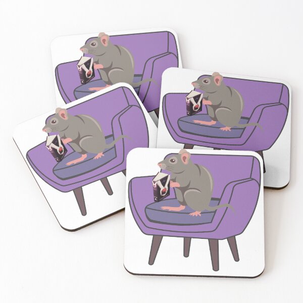 Item preview, Twilight Rat Reading designed and sold by ChipperChelsea.