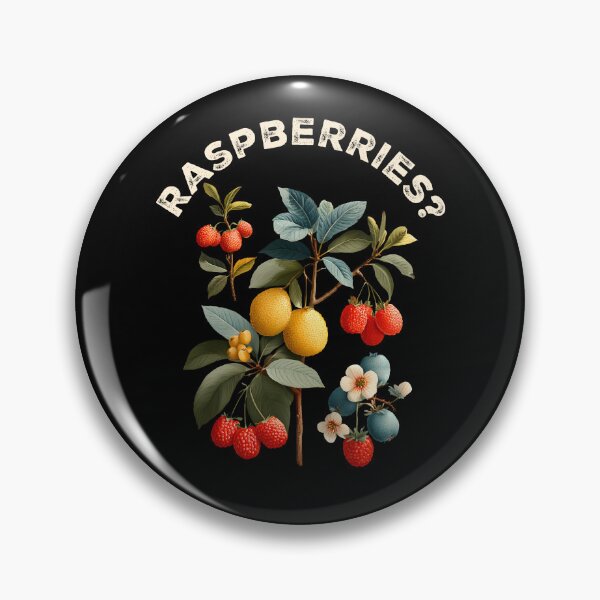 Item preview, Raspberries? Funny Fantastic Fruits Berries Lover Botanical designed and sold by SecretDicer.