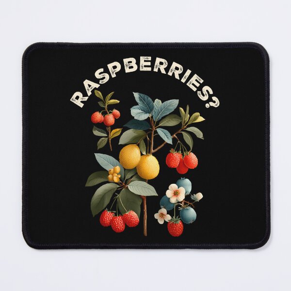 Item preview, Raspberries? Funny Fantastic Fruits Berries Lover Botanical designed and sold by SecretDicer.