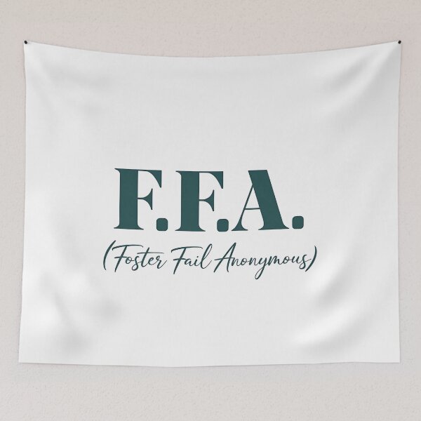 Item preview, Foster Fail Anonymous Funny Pet Adoption Cat Dog Lover designed and sold by CuteDesignables.