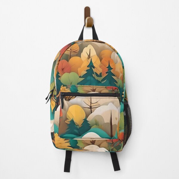 Item preview, color wave forest art designed and sold by SanchillShop.