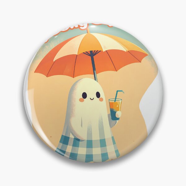 Item preview, Ghost Vacationing in Summer Paradise designed and sold by Tong4130.