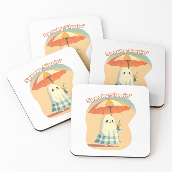 Item preview, Ghost Vacationing in Summer Paradise designed and sold by Tong4130.