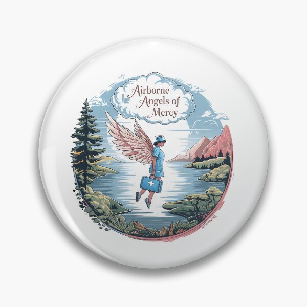 Item preview, Airborne Angels of Mercy Flight Nurse designed and sold by CuteDesignables.