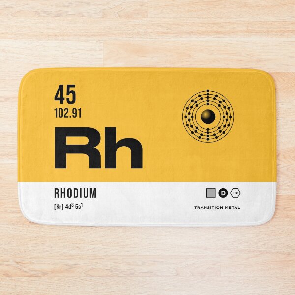 Item preview, 45 Rhodium Periodic Table Element Light designed and sold by VoodooCircus.