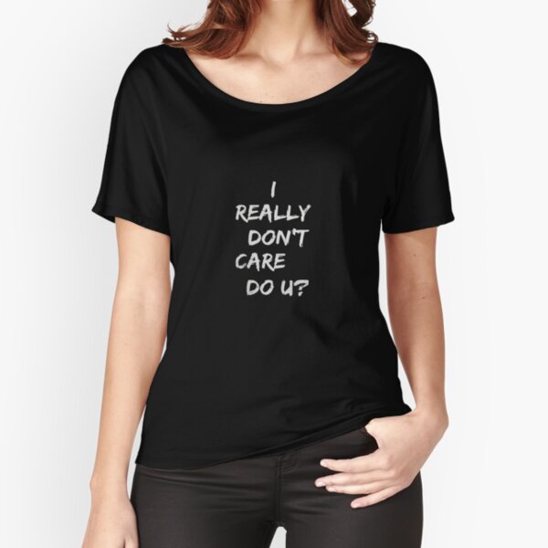 I Dont Care Lyrics Gifts Merchandise Redbubble - zoro pants roblox id