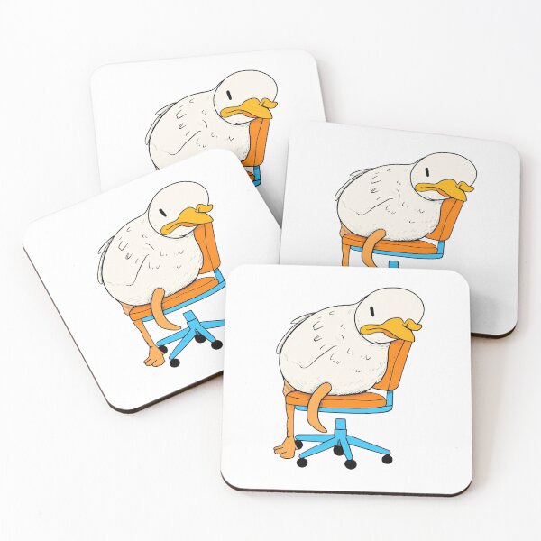 Item preview, Determined Cartoon Duck - I Do What I Want - Funny & Sarcastic Animal Design designed and sold by Colorful-Garden.