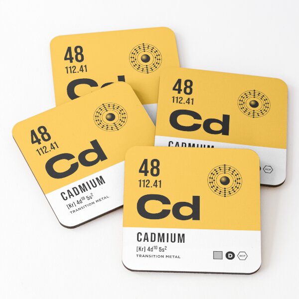 Item preview, 48 Cadmium Periodic Table Element Light designed and sold by VoodooCircus.