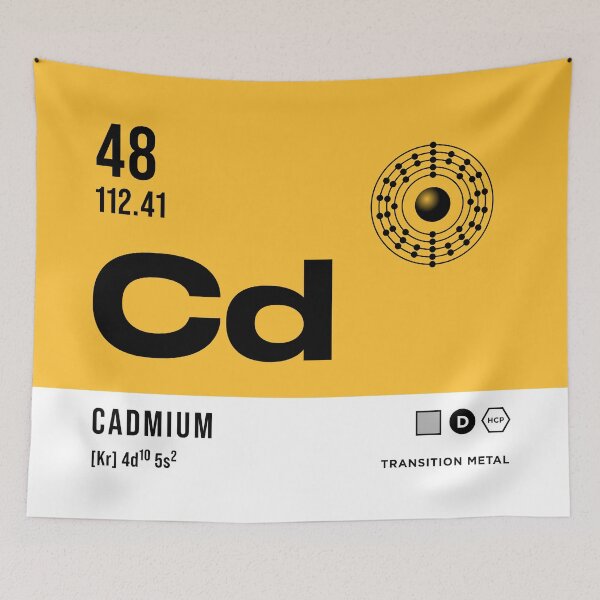 Item preview, 48 Cadmium Periodic Table Element Light designed and sold by VoodooCircus.