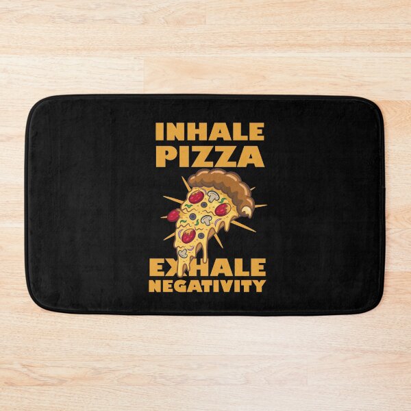 Item preview, Inhale pizza exhale negativity designed and sold by notorius12.