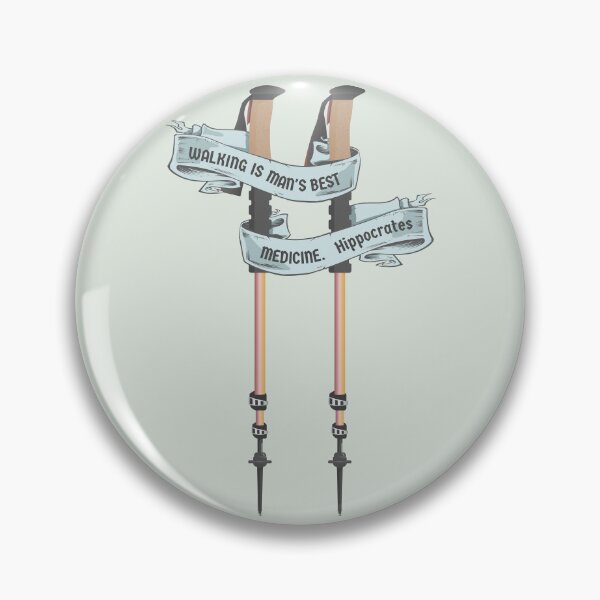Item preview, Walking is man's best medicine Hippocrates designed and sold by piedaydesigns.