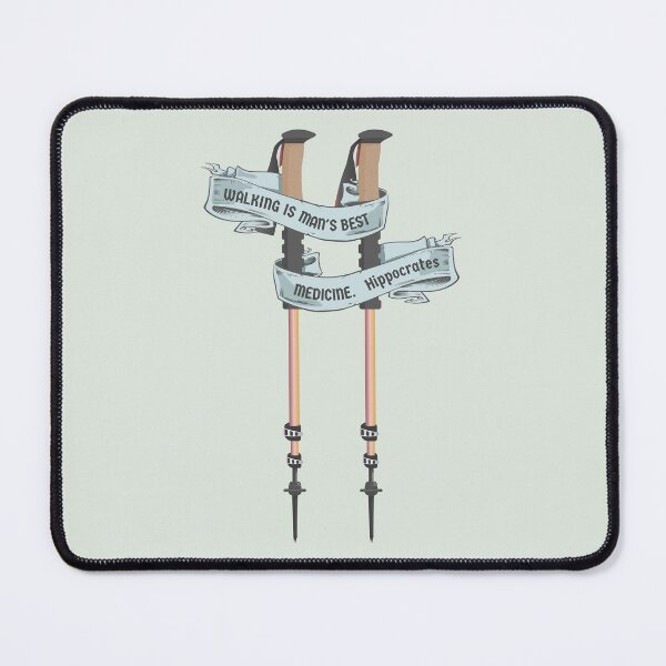 Item preview, Walking is man's best medicine Hippocrates designed and sold by piedaydesigns.