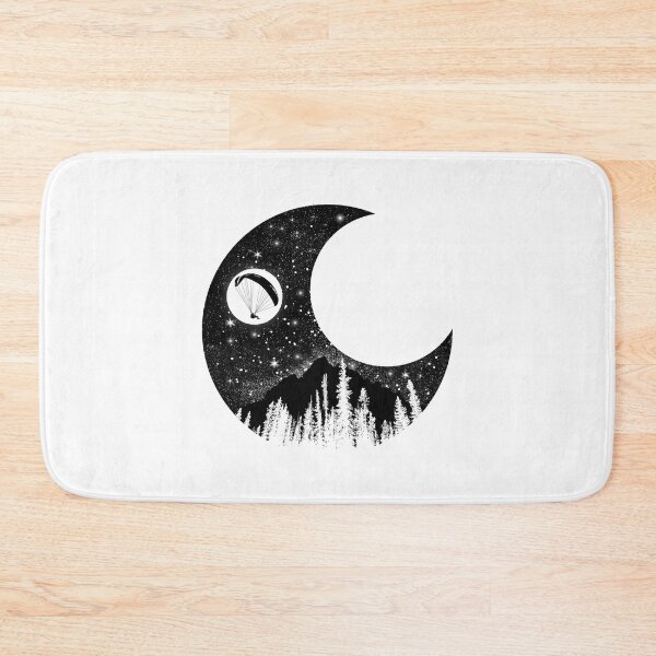 Item preview, Paraglide. Night Moon. designed and sold by tabemisa.