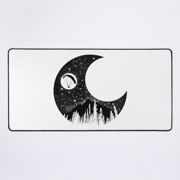 Item preview, Paraglide. Night Moon. designed and sold by tabemisa.