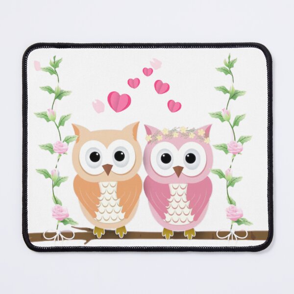 Item preview, pair rosy owl design classic tshirt designed and sold by anandsiva2703.