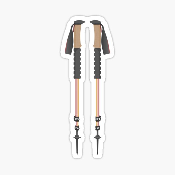 Item preview, Hiking poles designed and sold by piedaydesigns.