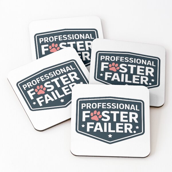 Item preview, Professional Foster Failer Funny Pet Adoption Rescue designed and sold by CuteDesignables.