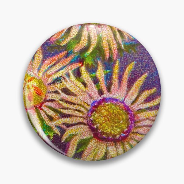 Item preview, Antique Cigarette Card Carline Thistle Flower Litho Print designed and sold by theoddshelf.