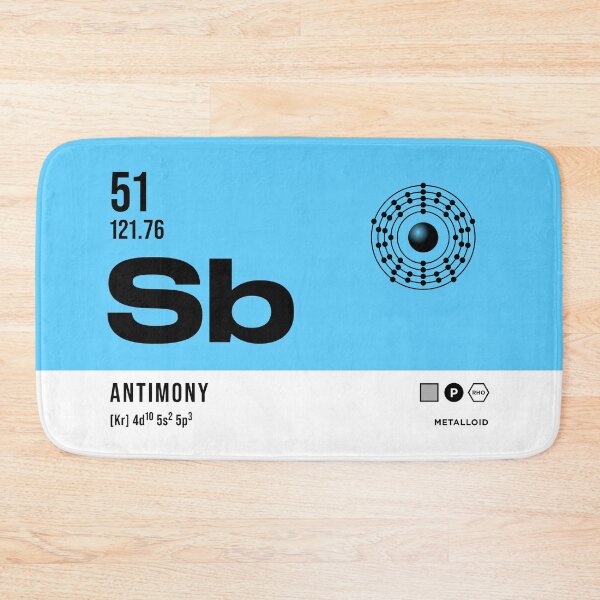 Item preview, 51 Antimony Periodic Table Element Light designed and sold by VoodooCircus.