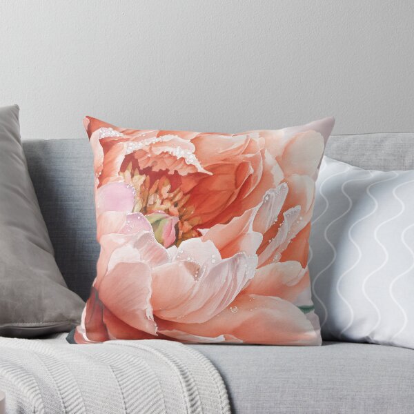 Item preview, Watercolor Peony designed and sold by Synthartik.