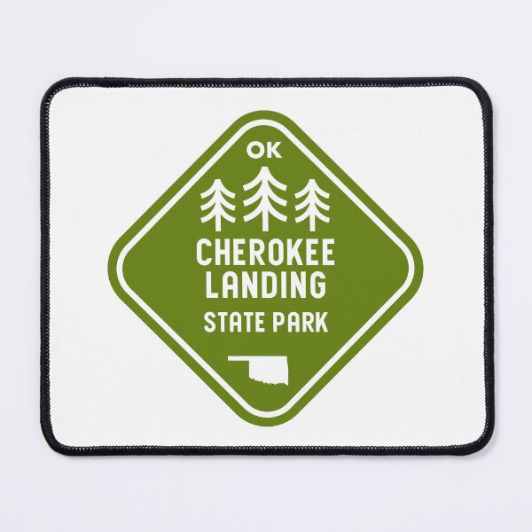 Item preview, Cherokee Landing State Park Oklahoma Rhombus designed and sold by bivenart.
