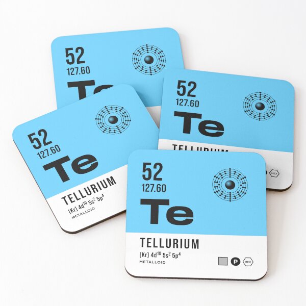 Item preview, 52 Tellurium Periodic Table Element Light designed and sold by VoodooCircus.