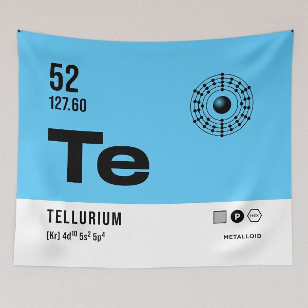 Item preview, 52 Tellurium Periodic Table Element Light designed and sold by VoodooCircus.
