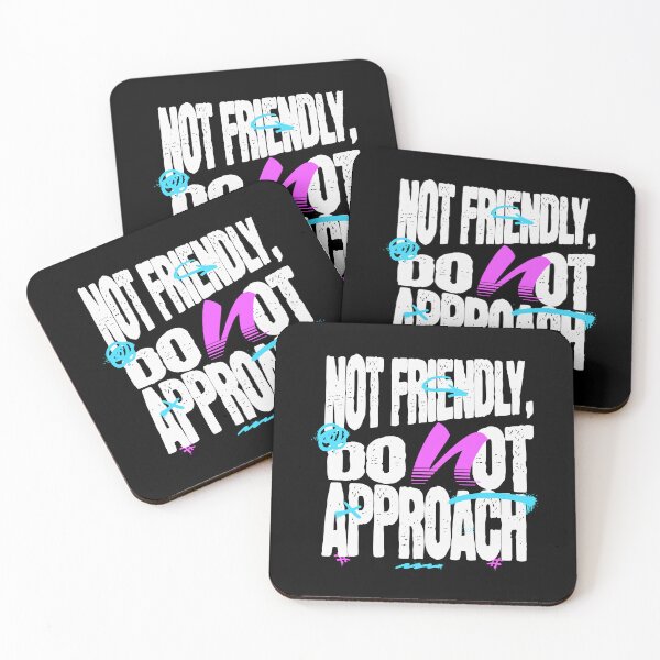 Item preview, Not Friendly – Do Not Approach designed and sold by dudelinart.