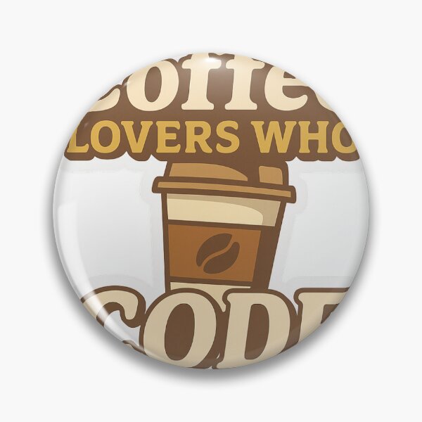 Item preview, ☕ Coffee Lovers Who Code designed and sold by Printiqo.