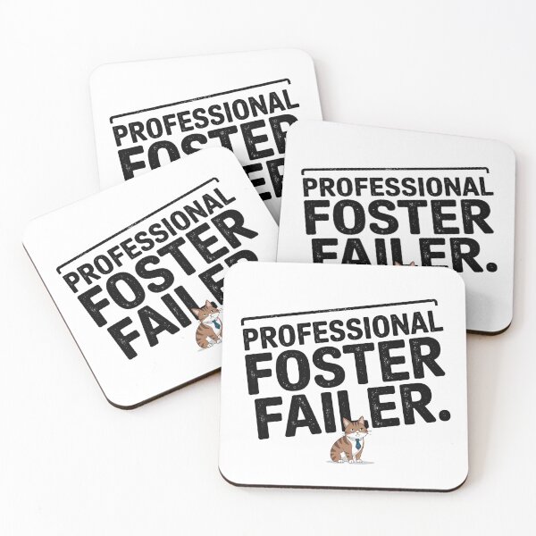 Item preview, Professional Foster Failer Funny Pet Adoption Rescue designed and sold by CuteDesignables.
