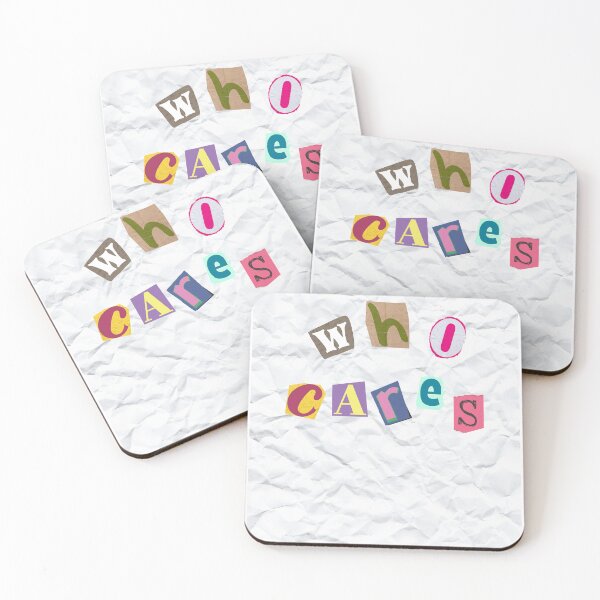 Item preview, who cares? designed and sold by Davissudha.
