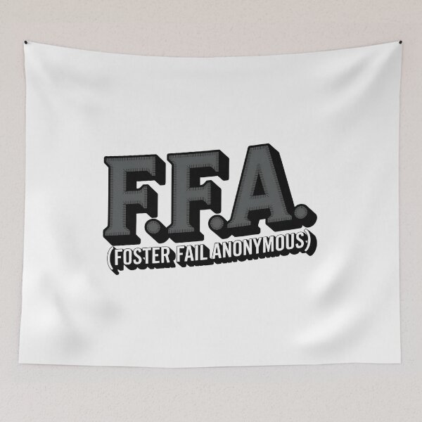 Item preview, Foster Fail Anonymous Funny Pet Adoption  designed and sold by CuteDesignables.