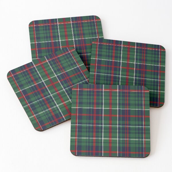 Item preview, Classic Royal Stewart Tartan Plaid A-Line Dress in Forest Green and Red – Scottish Heritage Pattern designed and sold by FestivityFinds.
