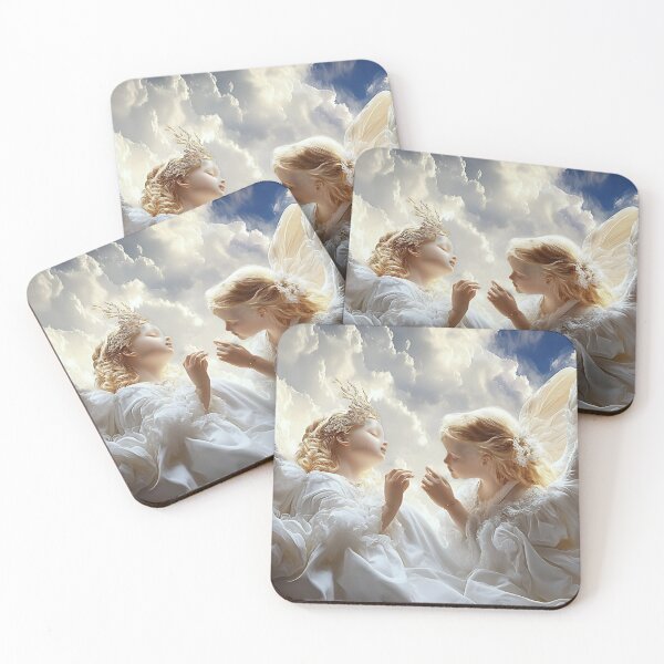 Item preview, Sweet White Angels in the Heights" designed and sold by Reina75.