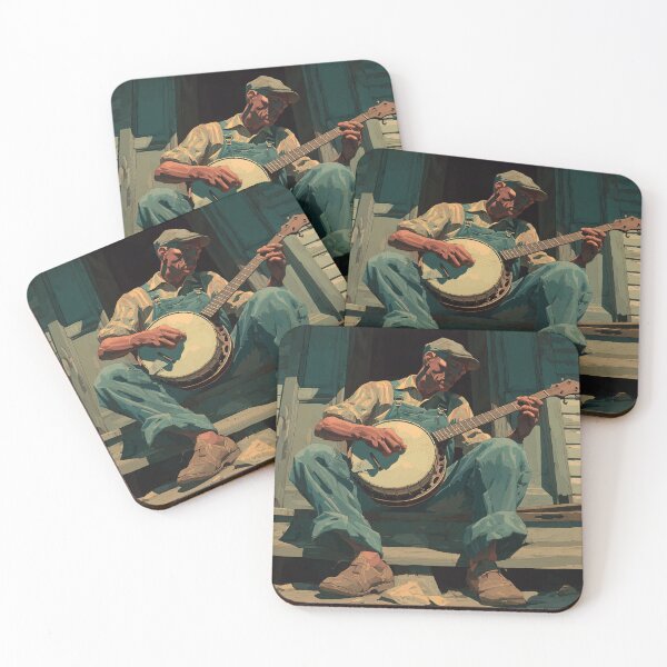 Item preview, Appalachian Banjo Player designed and sold by Synthartik.